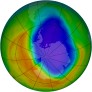 Antarctic Ozone 2007-10-19